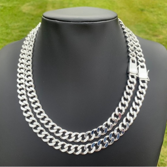 Cuban Link Chain 10mm Men’s Women’s 20” 22” 24”